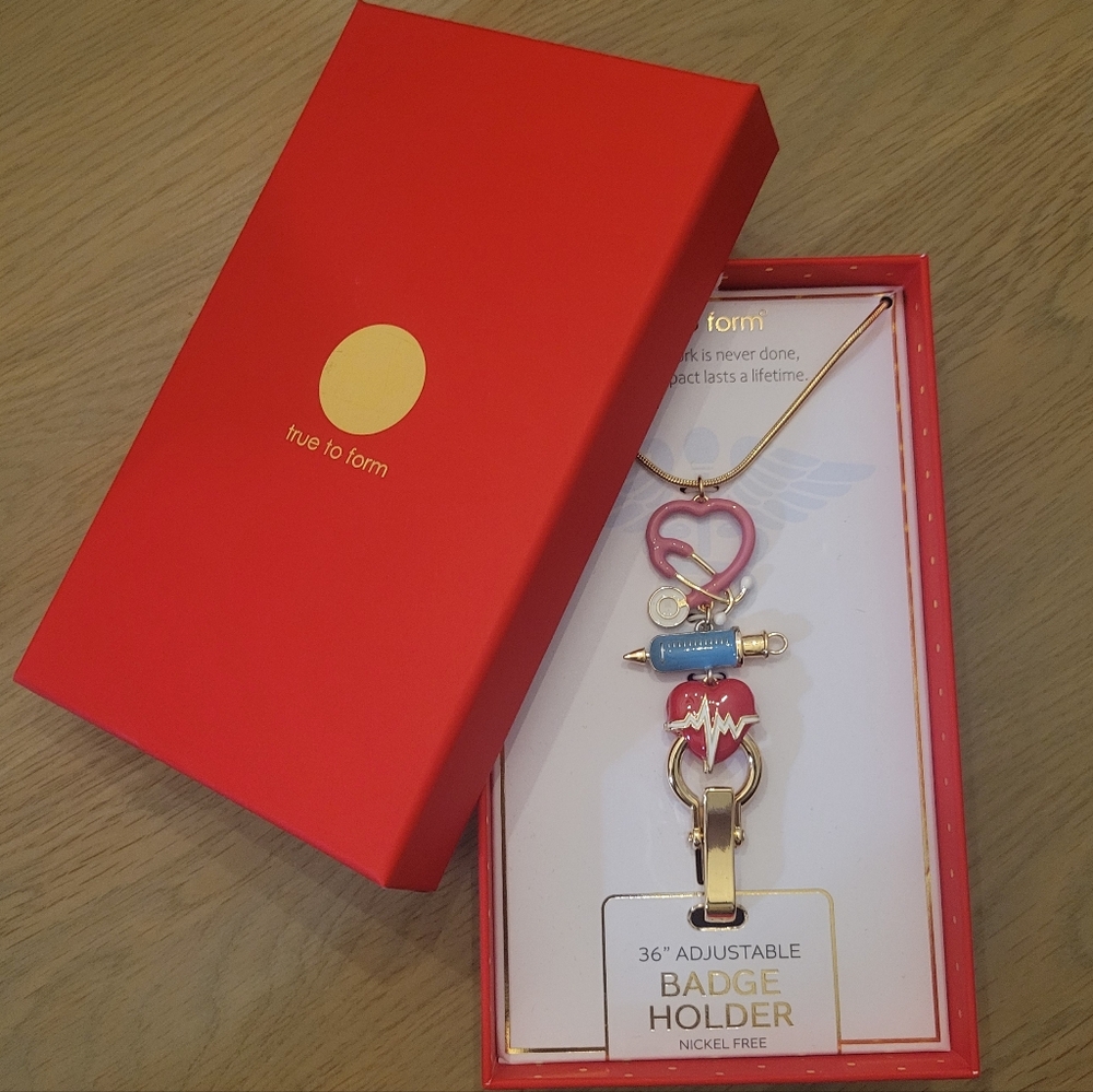 NWT ✨️ True to Form Doctor/Nurse Badge Holder